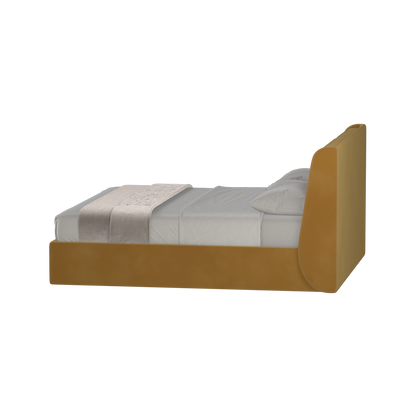 Ruby Upholstered Double Bed in Premium Fabric