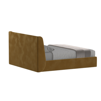 Ruby Upholstered Double Bed in Premium Fabric