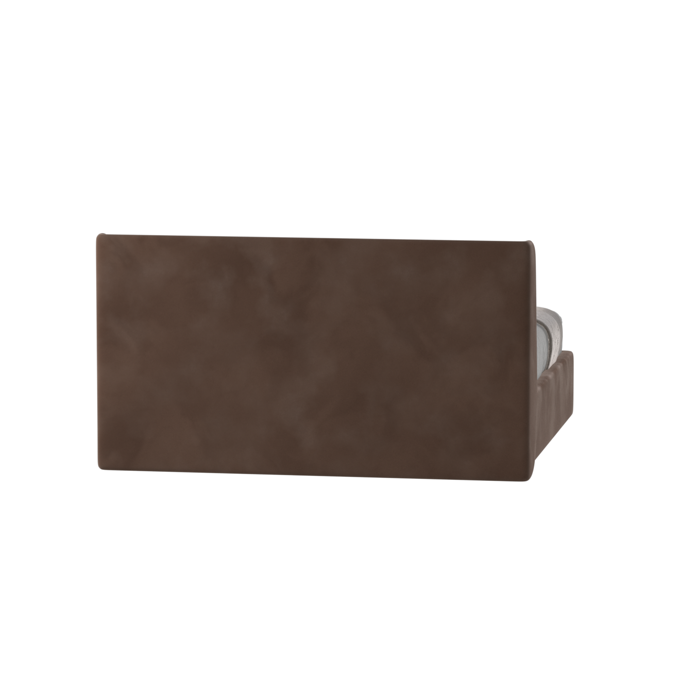 Lit double rembourré Ruby en tissu haut de gamme 