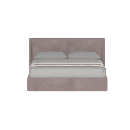 Bett mit weichem Kopfteil Ruby
