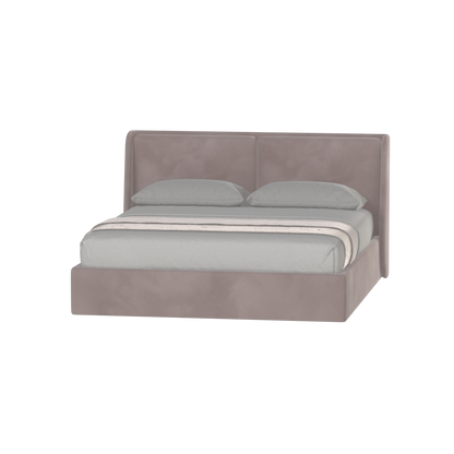 Bett mit weichem Kopfteil Ruby