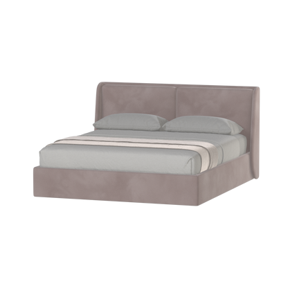 Bett mit weichem Kopfteil Ruby