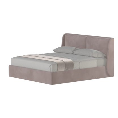 Bett mit weichem Kopfteil Ruby