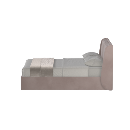 Bett mit weichem Kopfteil Ruby