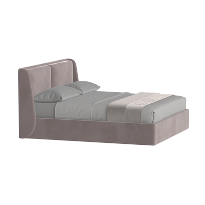 Bett mit weichem Kopfteil Ruby