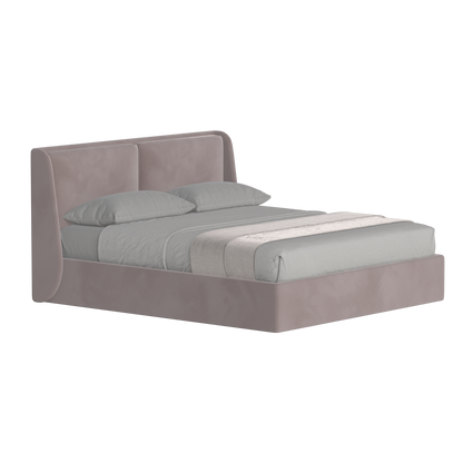 Bett mit weichem Kopfteil Ruby