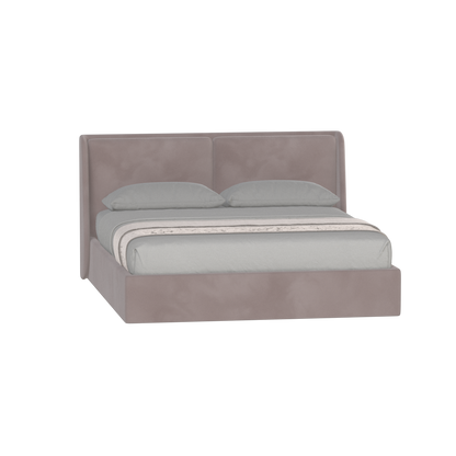 Bett mit weichem Kopfteil Ruby