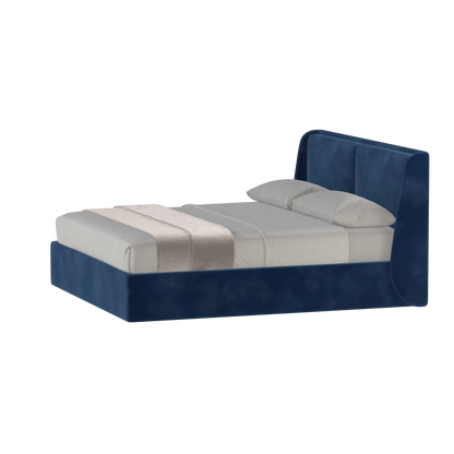 Ruby Upholstered Double Bed in Premium Fabric