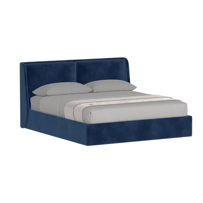 Ruby Upholstered Double Bed in Premium Fabric
