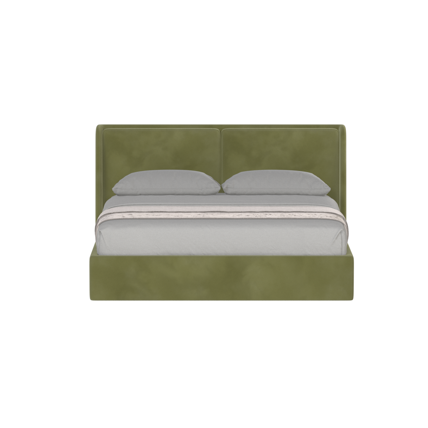 Ruby Upholstered Double Bed in Premium Fabric