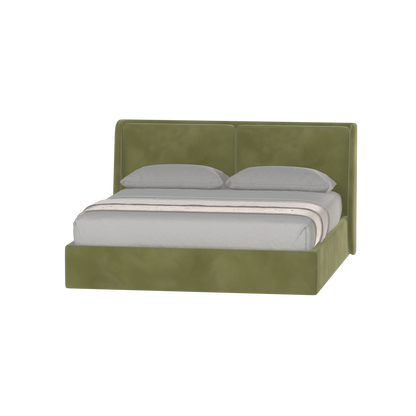 Ruby Upholstered Double Bed in Premium Fabric