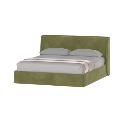 Ruby Upholstered Double Bed in Premium Fabric