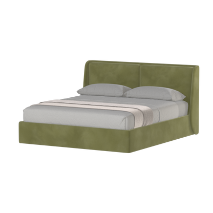 Ruby Upholstered Double Bed in Premium Fabric