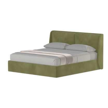 Ruby Upholstered Double Bed in Premium Fabric