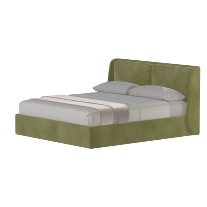 Ruby Upholstered Double Bed in Premium Fabric