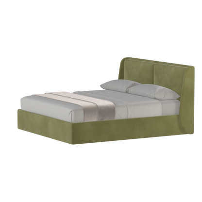 Ruby Upholstered Double Bed in Premium Fabric