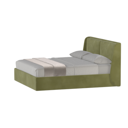 Ruby Upholstered Double Bed in Premium Fabric