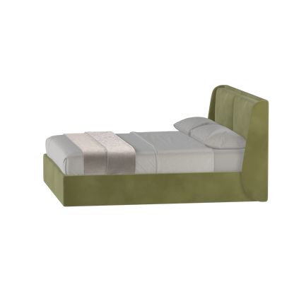 Ruby Upholstered Double Bed in Premium Fabric