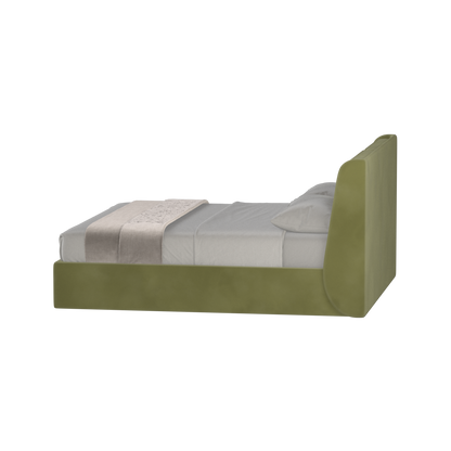 Ruby Upholstered Double Bed in Premium Fabric