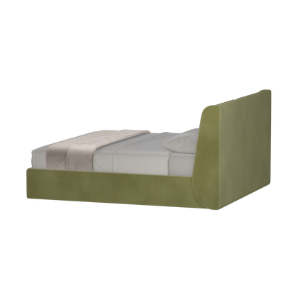 Ruby Upholstered Double Bed in Premium Fabric