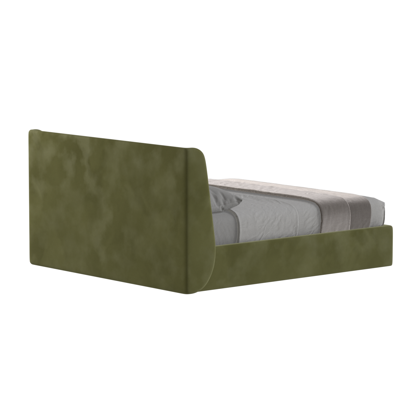 Ruby Upholstered Double Bed in Premium Fabric