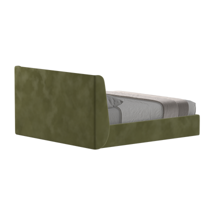 Ruby Upholstered Double Bed in Premium Fabric