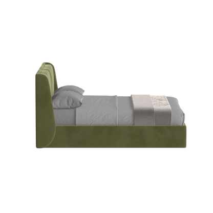 Ruby Upholstered Double Bed in Premium Fabric