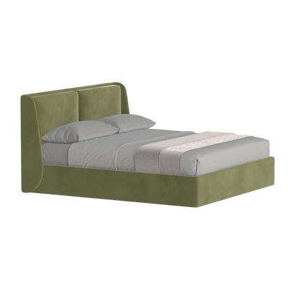 Ruby Upholstered Double Bed in Premium Fabric