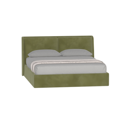 Ruby Upholstered Double Bed in Premium Fabric