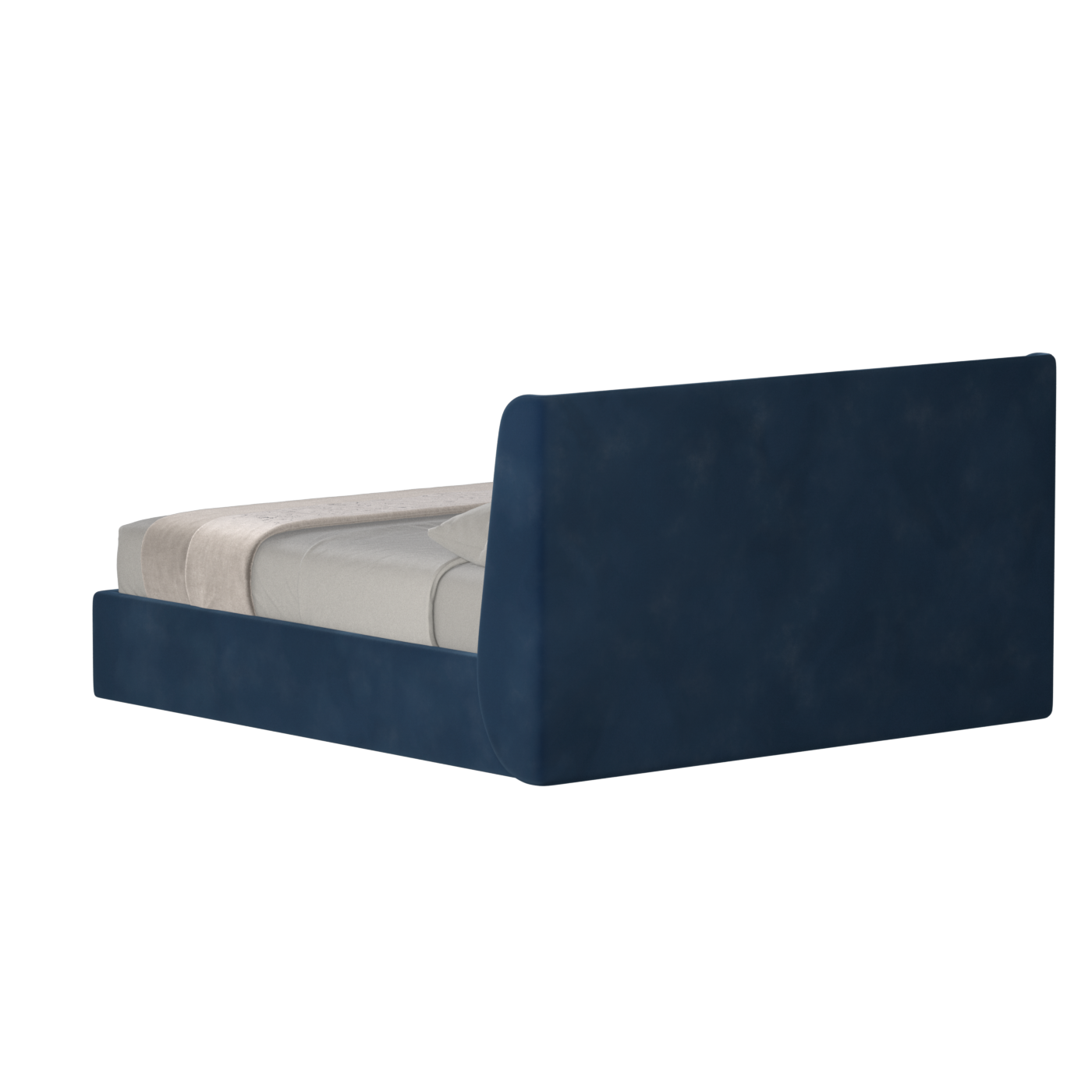 Ruby Upholstered Double Bed in Premium Fabric