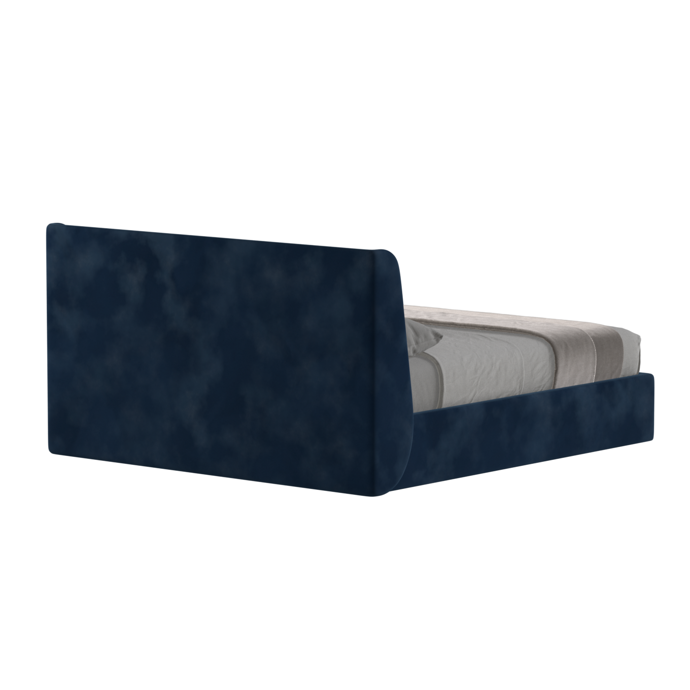Ruby Upholstered Double Bed in Premium Fabric