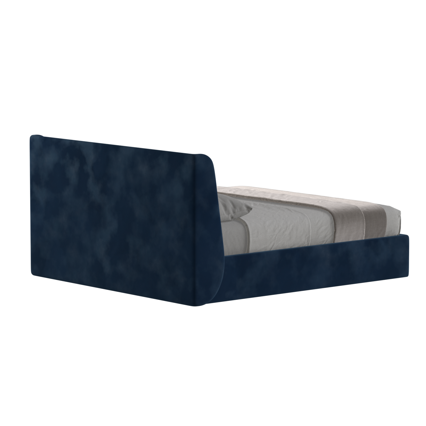 Ruby Upholstered Double Bed in Premium Fabric