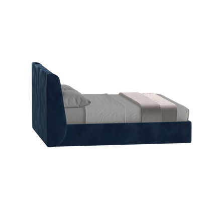 Ruby Upholstered Double Bed in Premium Fabric