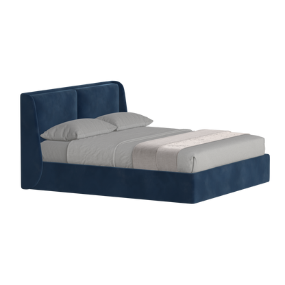 Ruby Upholstered Double Bed in Premium Fabric