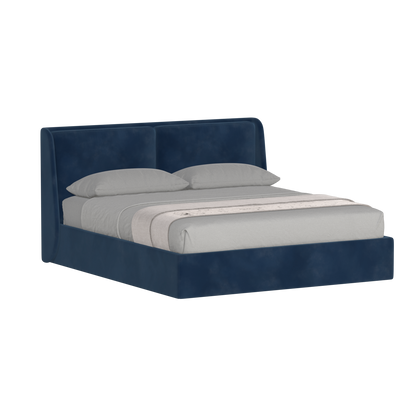 Ruby Upholstered Double Bed in Premium Fabric