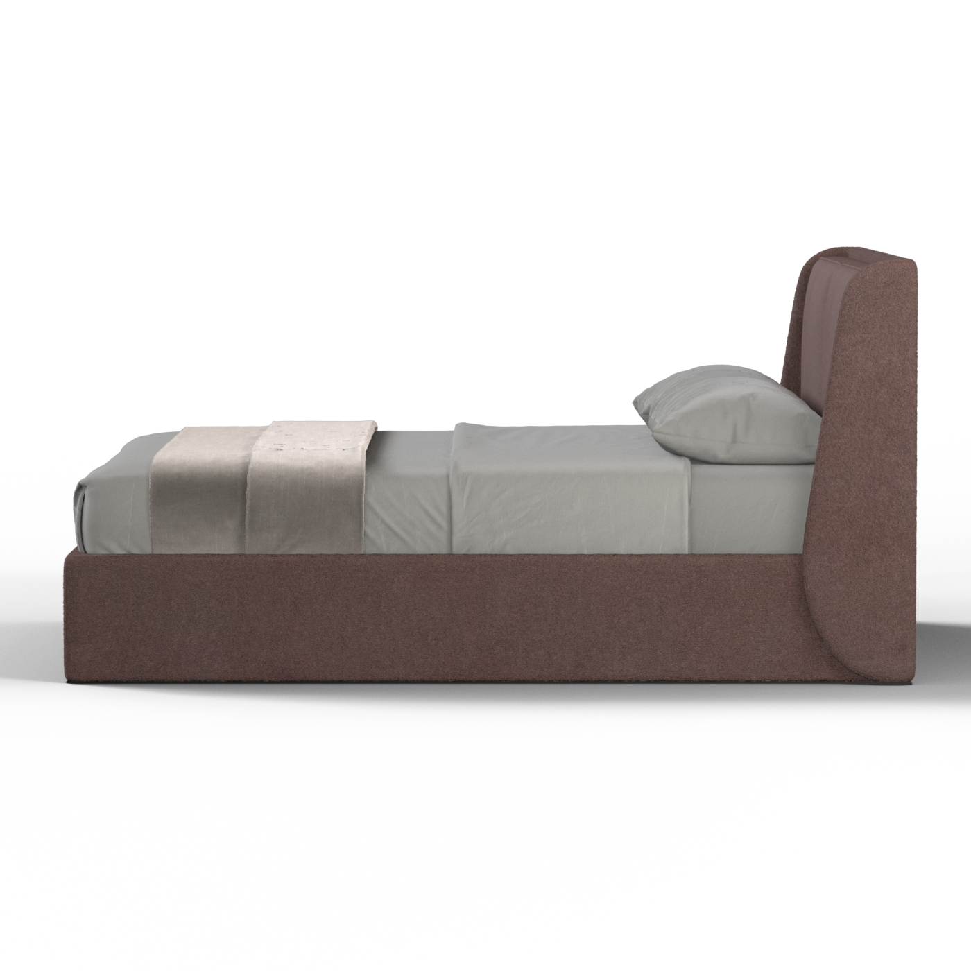 Ruby soft headboard bed