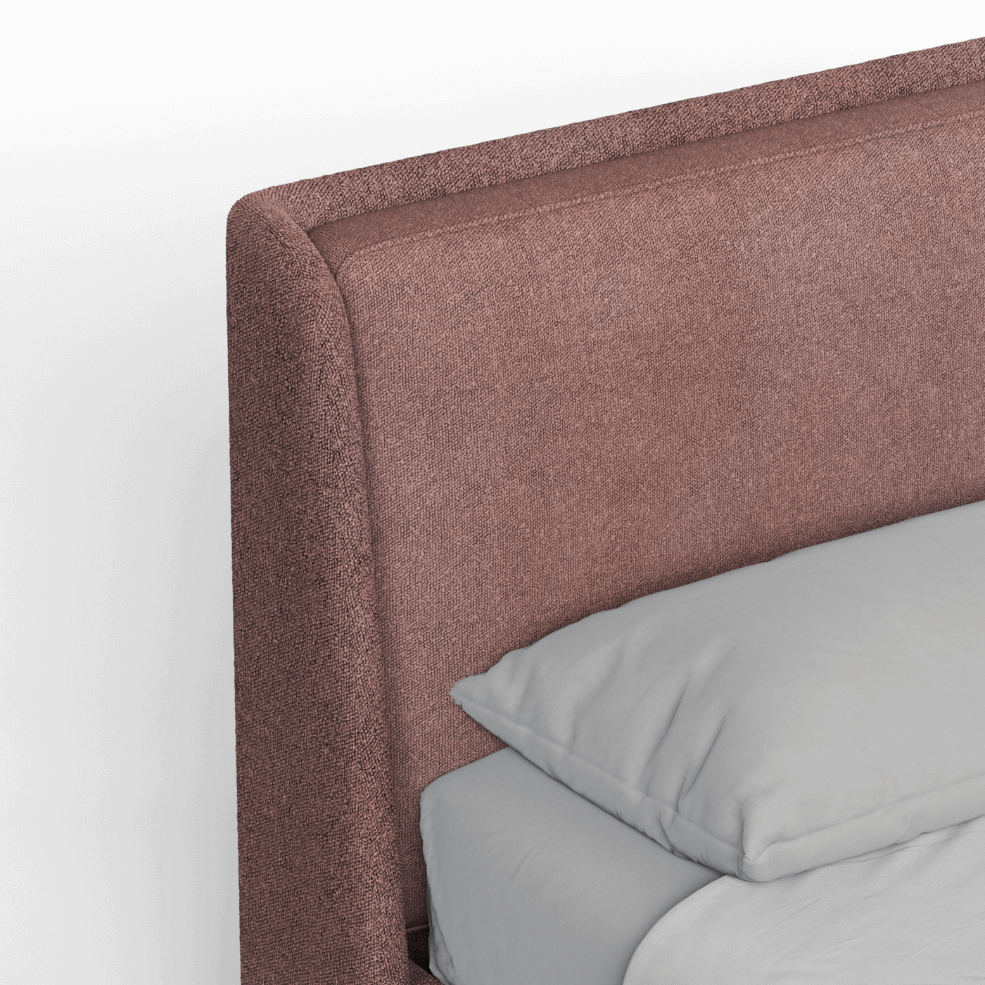 Ruby soft headboard bed