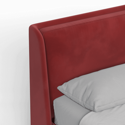 Ruby soft headboard bed