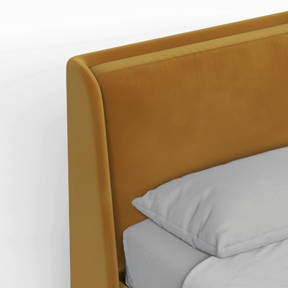 Ruby soft headboard bed