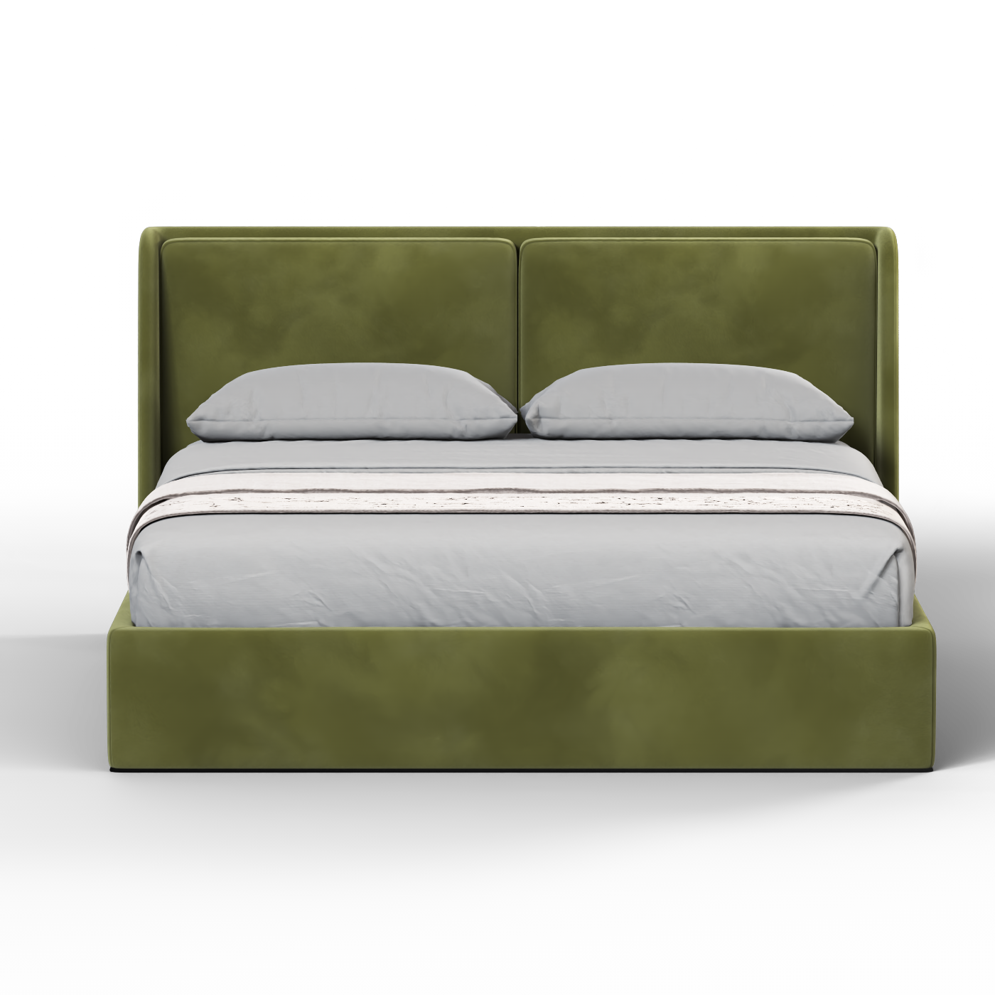 Ruby Upholstered Double Bed in Premium Fabric
