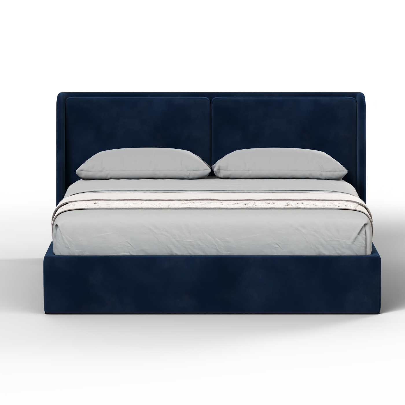 Ruby Upholstered Double Bed in Premium Fabric
