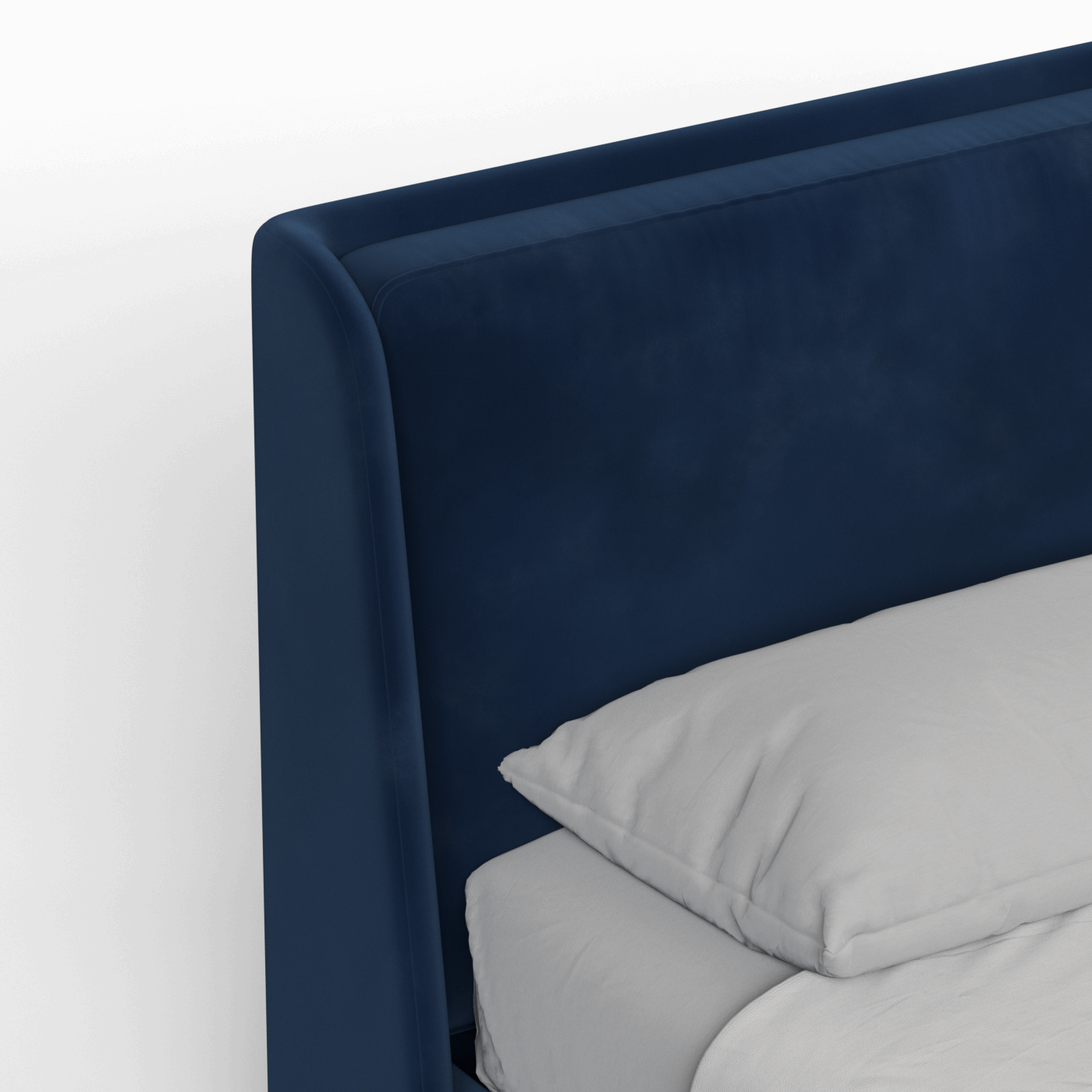 Ruby Upholstered Double Bed in Premium Fabric