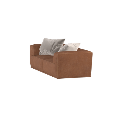 Savile Sofa — Compact Form with Wide Straight Armrests