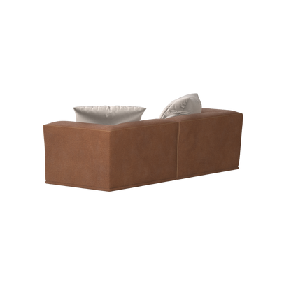 Savile Sofa — Compact Form with Wide Straight Armrests