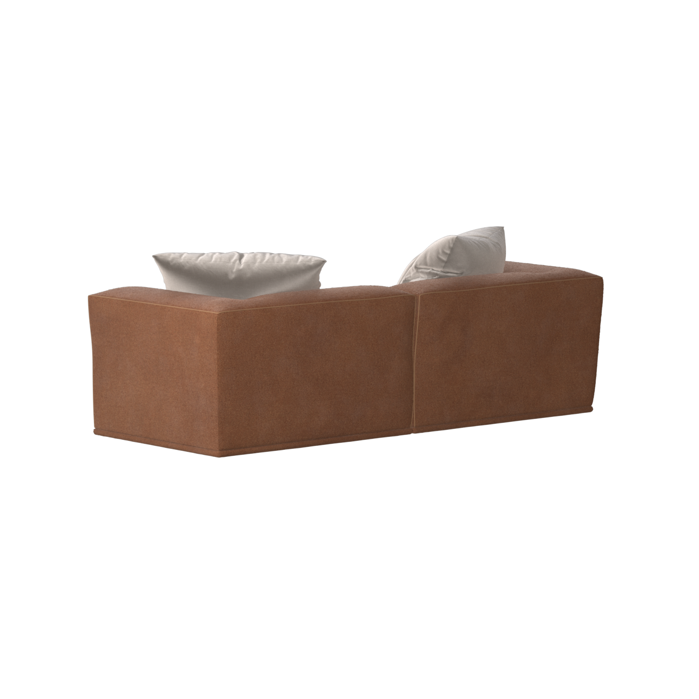 Savile Sofa — Compact Form with Wide Straight Armrests