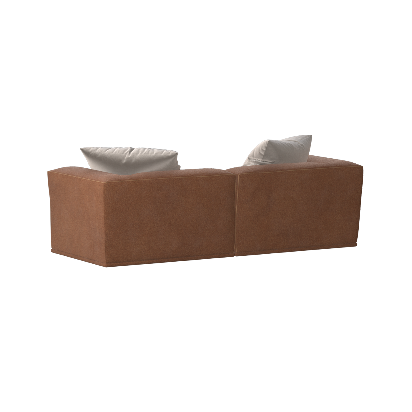 Savile Sofa — Compact Form with Wide Straight Armrests
