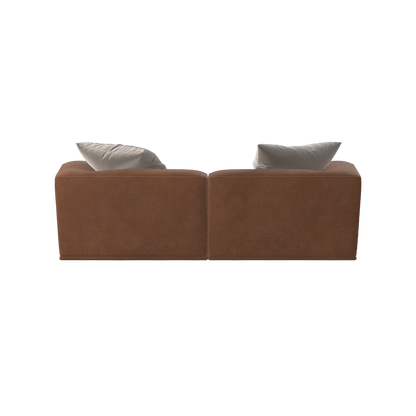 Savile Sofa — Compact Form with Wide Straight Armrests