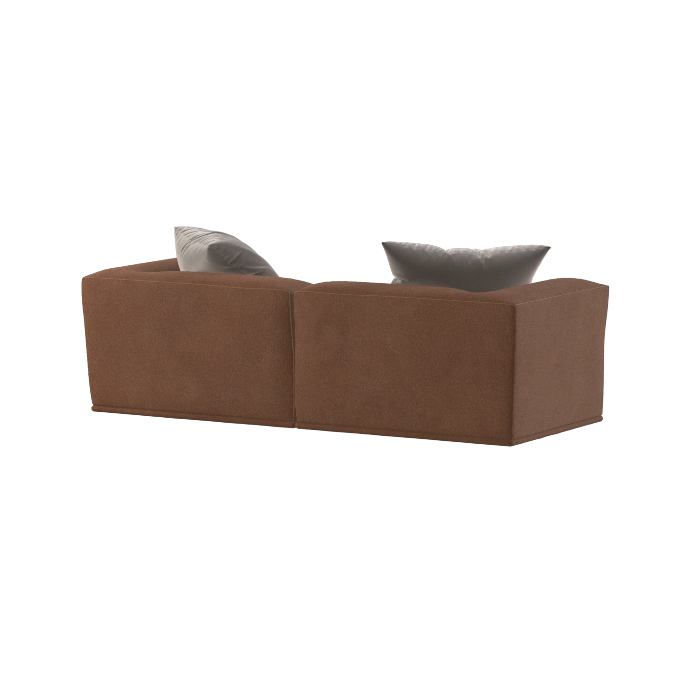 Savile Sofa — Compact Form with Wide Straight Armrests