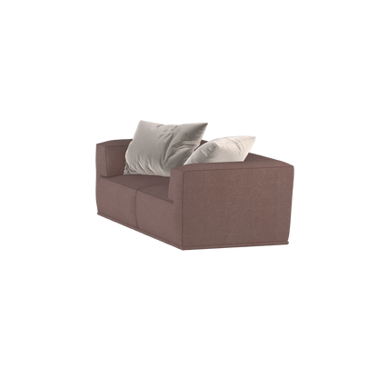Savile Sofa — Compact Form with Wide Straight Armrests