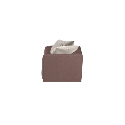 Savile Sofa — Compact Form with Wide Straight Armrests
